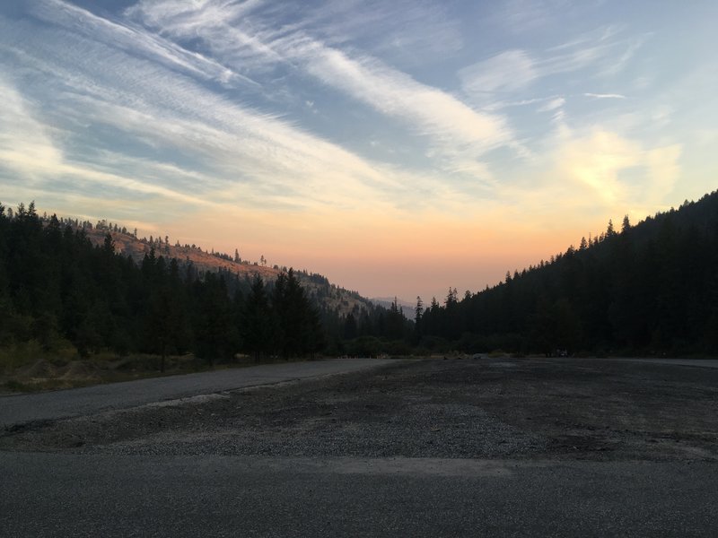 Sunset over Squilchuck State Park