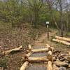 Improvements to the eroded trails
