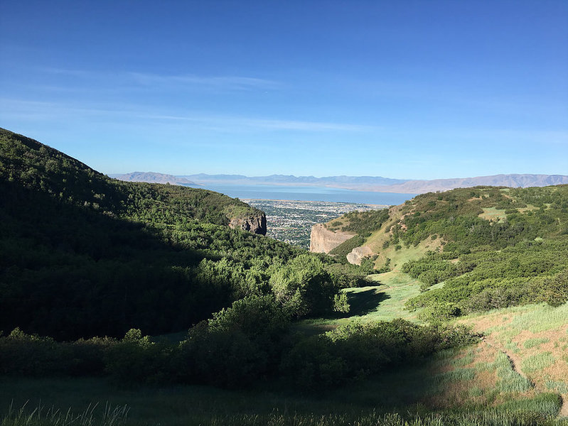 Above Dry Canyon