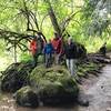 Great group photo spot by the river!