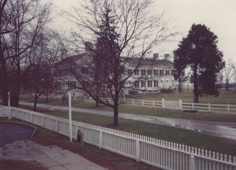 View of the Village in the winter