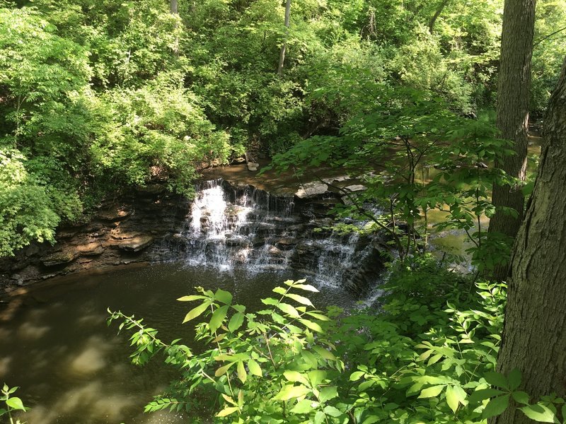 First of the falls on the Gorge Trail