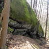 The steepest section of the Minisink Trail