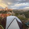 Views at the Swamp Canyon campsite are A+