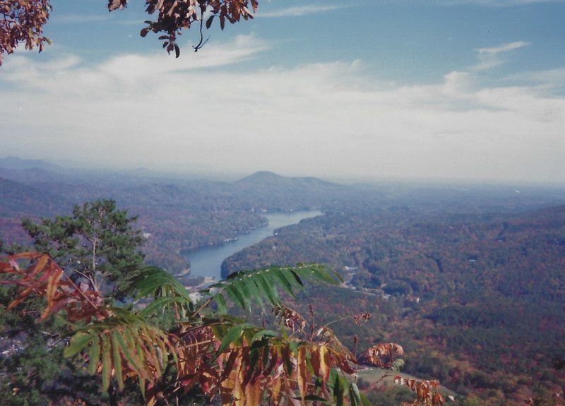 View of Lake Lure.