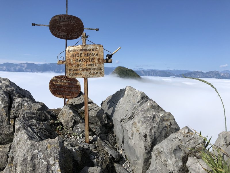 Pico Norte in the background. Taken from Las Antenas