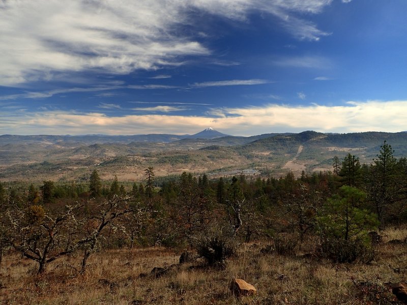 Mount McLoughlin from the Loop Road