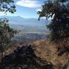 Looking out towards Wagner Butte and Mt Ashland from the Manzanita Trail on Roxy Ann.