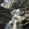 Standing above the Cascades on the Canty Trail.