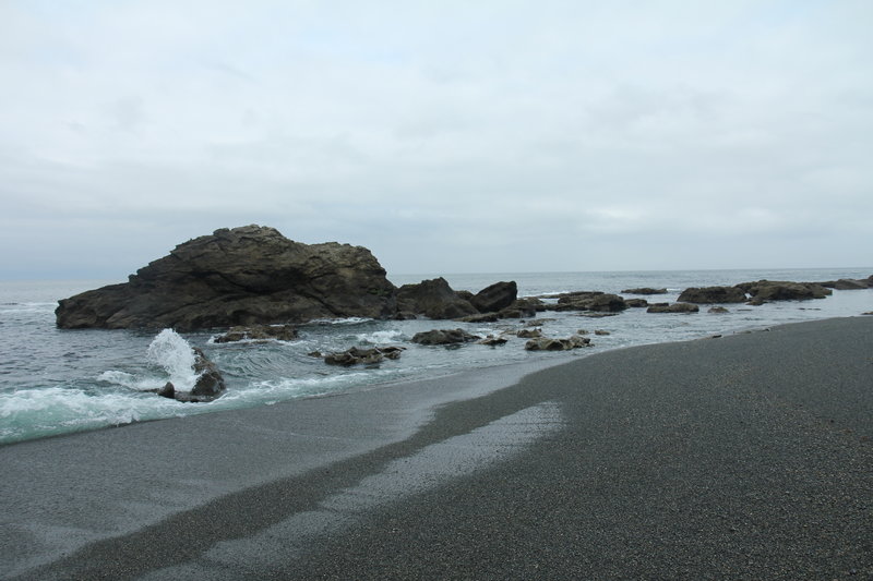 East Sombrio Beach, on JDF Trail