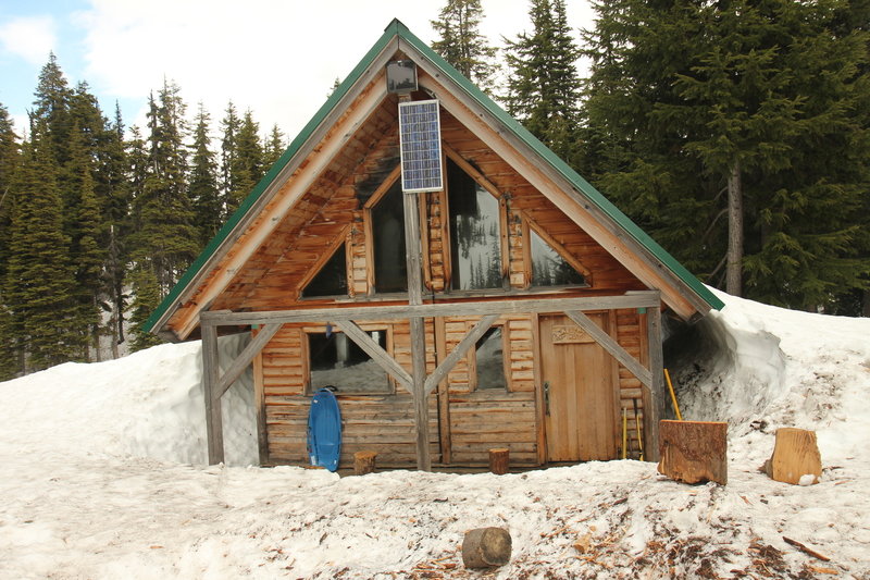 Keith's Hut on Cerise Creek Winter Route