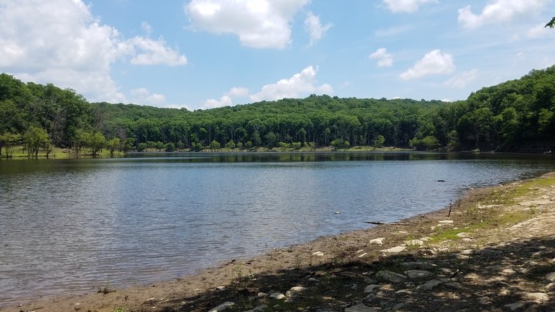 NE view of Splooge Lake from SW shoreline