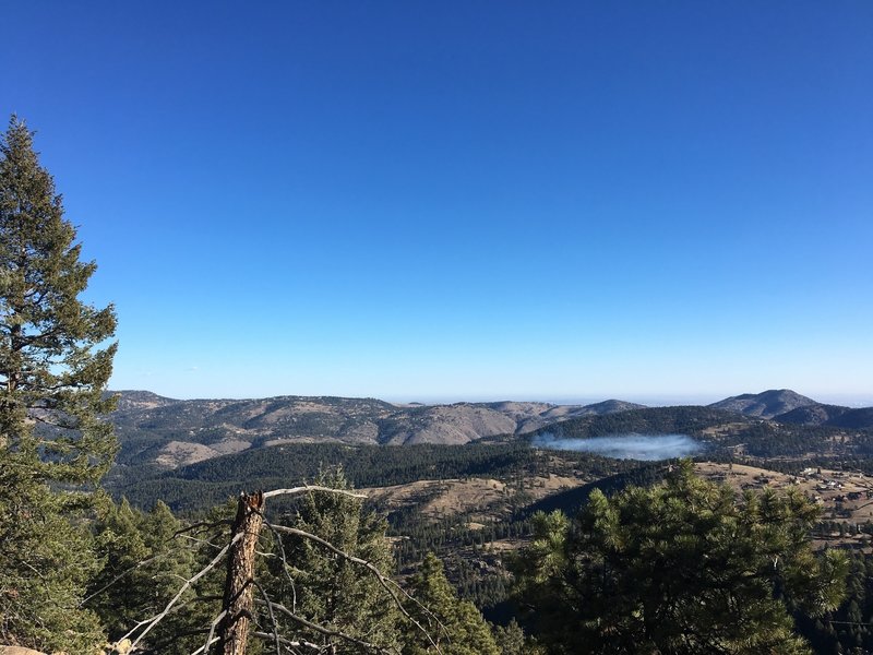 This is at or near the end point of the trail. It's high up, very colorful, and obviously beautiful.