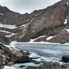 Chasm Lake in May 2018