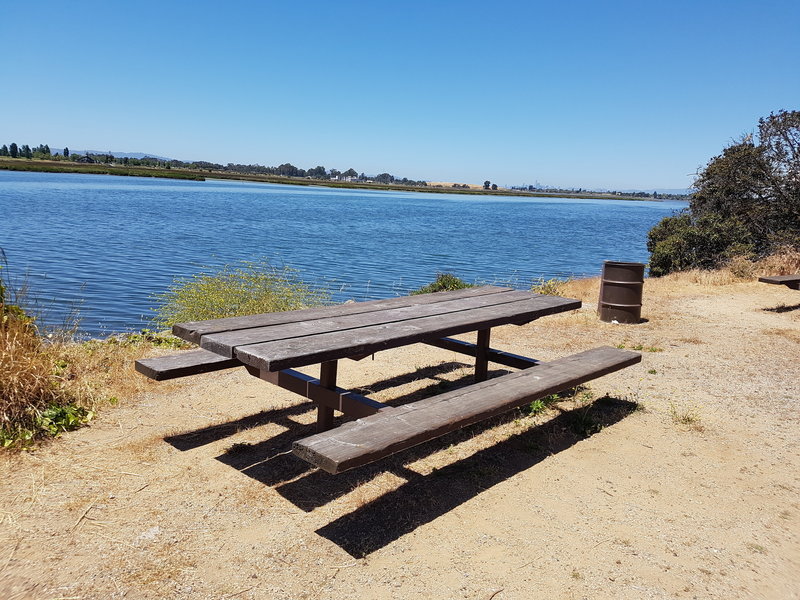 Plenty of picnic spots along the trail