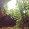 Ash Cave Waterfall