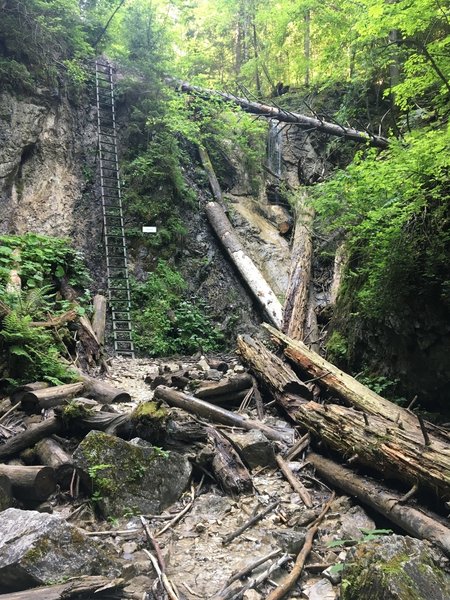 Monastery Gorge waterfall