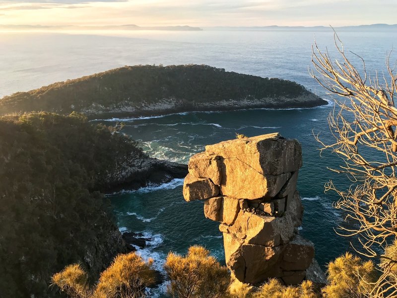 Sunset from Fluted Cape