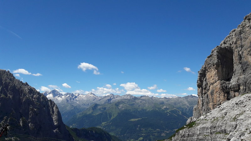 View from Rifugio Brentei