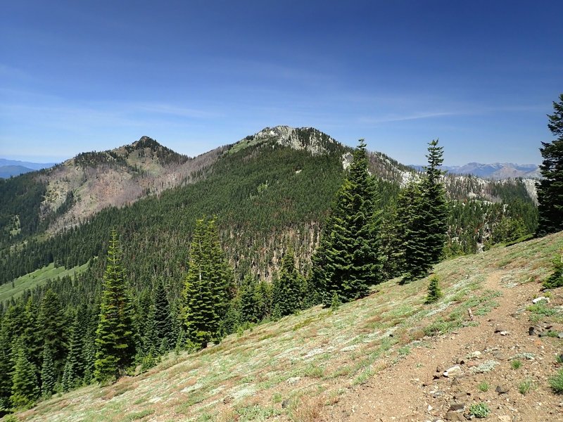 Along the Deacon Lee Trail where it is a trail