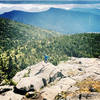 Nathan Palmisano near the summit of Cascade.