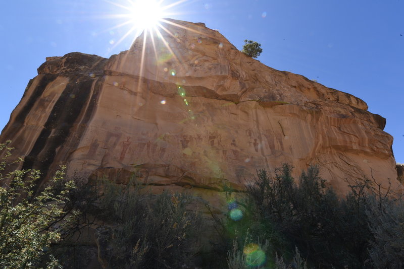 Barrier Canyon pictographs