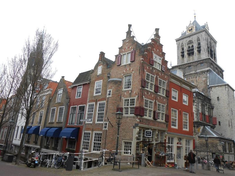 Old houses along the canal