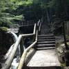 Stairs to top of the falls