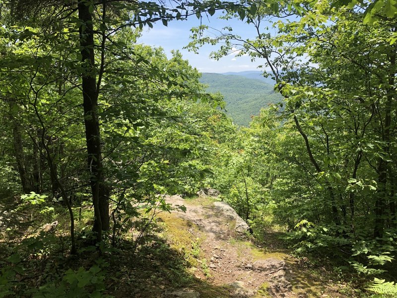 Small vista on the southern side of the Bald Mountain.