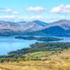 Top of Conic Hill looking toward Balmaha