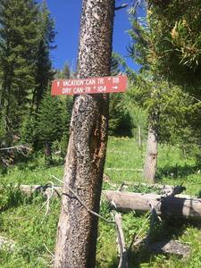 The turnoff, don't miss it!