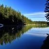 Mid-point of Alta Lake in early morning