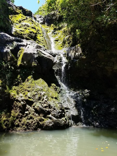 Upper falls pool