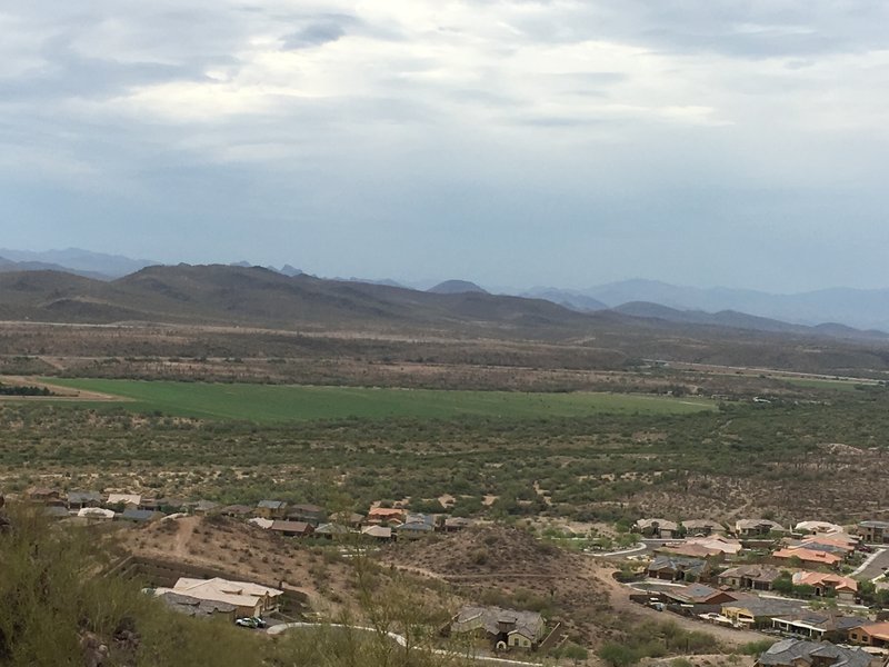 Looking Southeast from Calderwood Butte