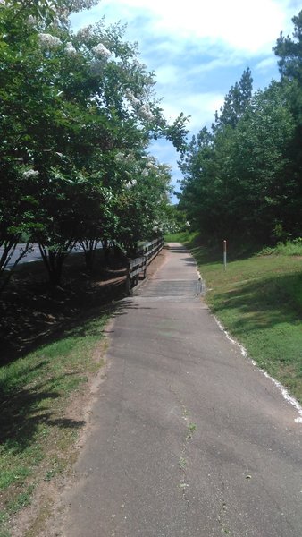 Bridge heading toward RTP