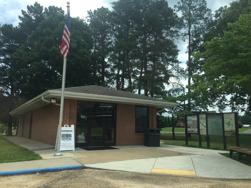 Visitor center starting point!