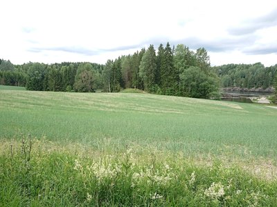 View from Langnesveien towards Langnesstien