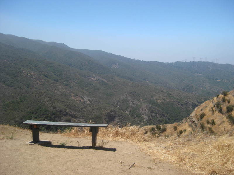 Bench and view.