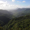 View of the Black River Gorge from the overlook