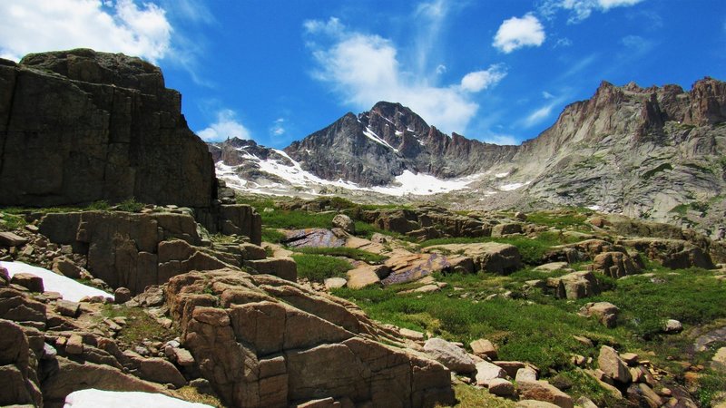 basically the end of any real trail on the way to Frozen Lake