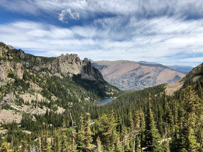 View of Odessa Lake from Lake Helene.