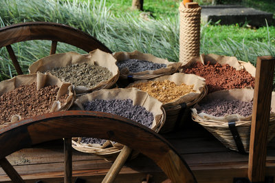 This display is very helpful for discerning the seven colors.