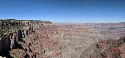 View from Angel's Window back to northeast with view of Cape Final jutting out.