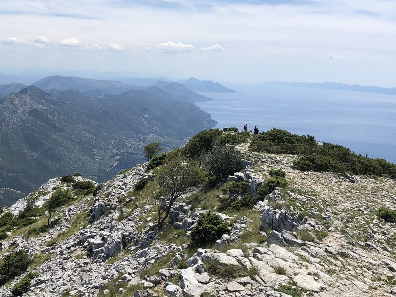 Bonus hiking on the ridge past Sveti Ilaji