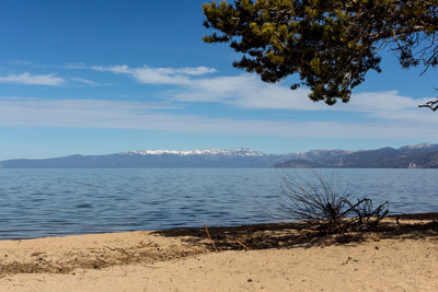 Lake Tahoe from Keys Beach