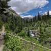 Heading up to Gilpin Lake, late June.