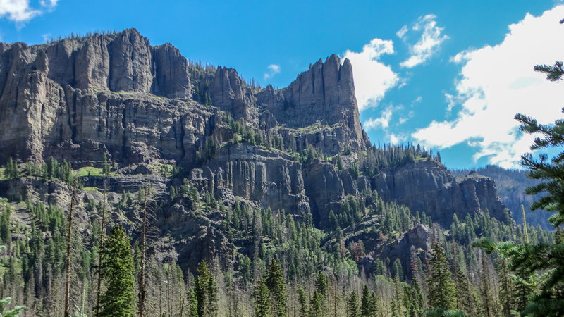 Eagle Mountain from Four Mile Falls Trail.