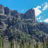 Eagle Mountain from Four Mile Falls Trail.