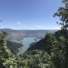 View of Pineview Reservoir from the top.