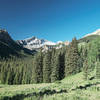 Great views of Mt. Daly along the trail.